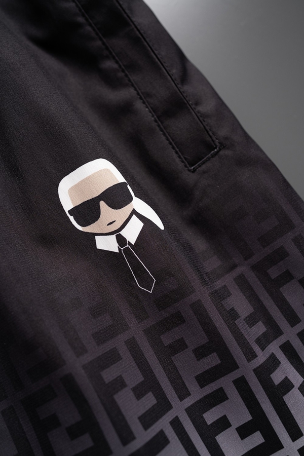 ブランドハーフパンツ細部ディテール